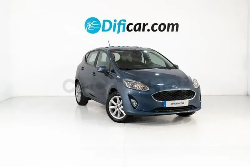 Usado Ford Fiesta Trend 85 CV (62 kW) 2019 Azul Utilitario