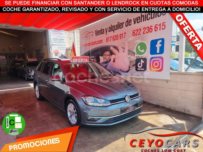 Gris / plata Usado 2018 VW Golf VII Advance Familiar | 12.000 € (Precio justo) - Imagen 1/3