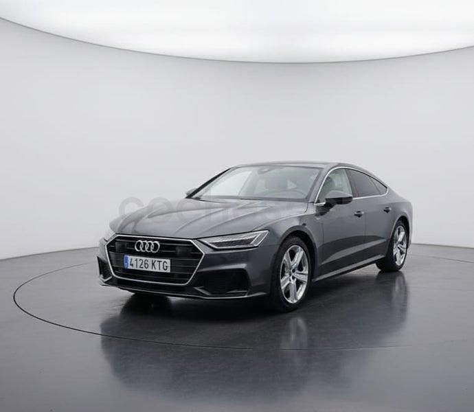 Usado Audi A7 Premium 286 CV (210 kW) 2019 Gris / plata Berlina