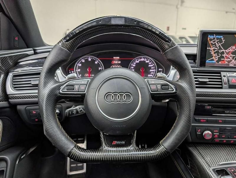 Usado Audi RS6 Performance 605 CV (444 kW) 2017 Gris Familiar