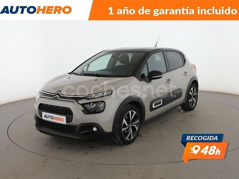 Gris / plata Usado 2021 Citroën C3 PureTech Utilitario | 12.099 € (Precio justo) - Imagen 1/3
