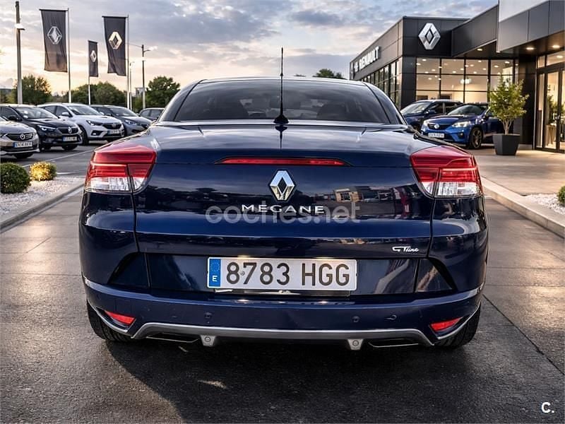 Usado Renault Mégane Cabriolet Dynamique 110 CV (80 kW) 2011 Azul Descapotable
