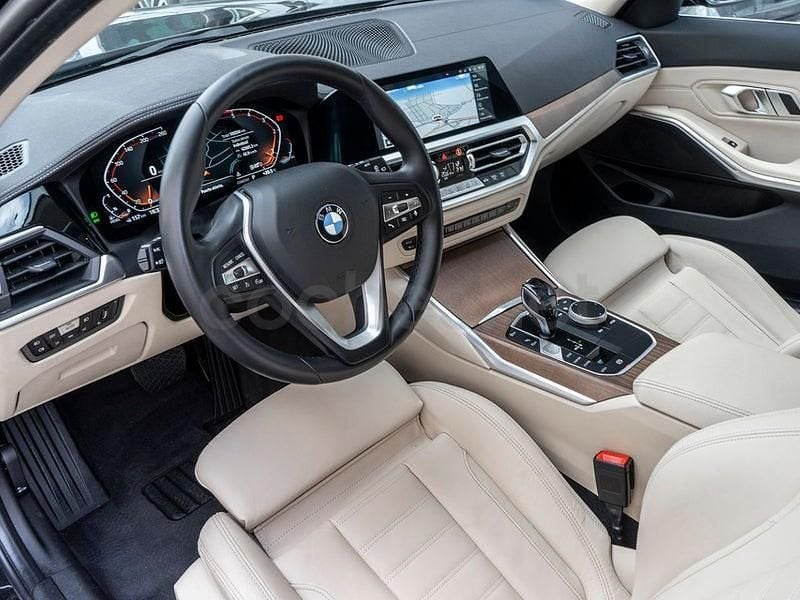 Usado BMW 320 Luxury Line 190 CV (139 kW) 2019 Negro Familiar