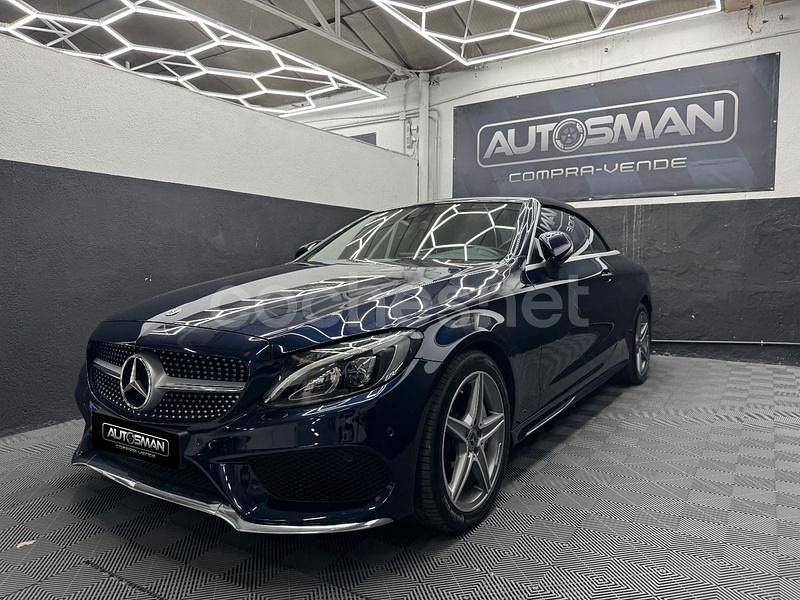 Usado Mercedes 200 184 CV (135 kW) 2018 Azul Descapotable