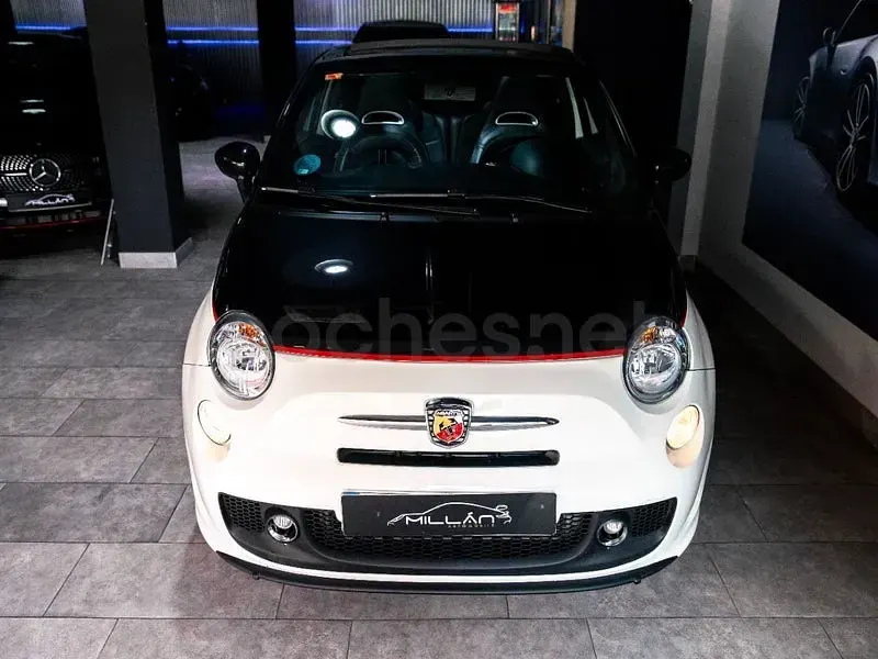 Usado Abarth 500C 140 CV (102 kW) 2010 Blanco Descapotable