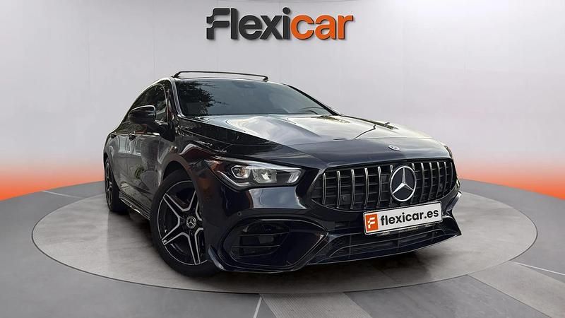 Usado Mercedes CLA200 163 CV (119 kW) 2020 Negro Coupe