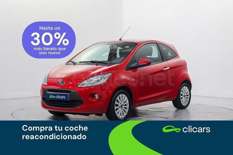 Usado Ford Ka Titanium 69 CV (50 kW) 2015 Rojo Berlina