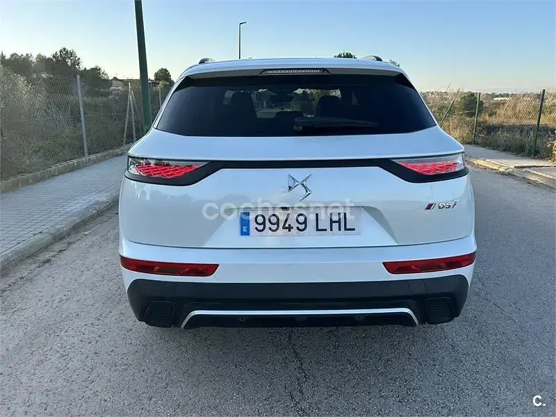 Usado DS Automobiles DS7 Crossback Performance 130 CV (95 kW) 2020 Blanco SUV