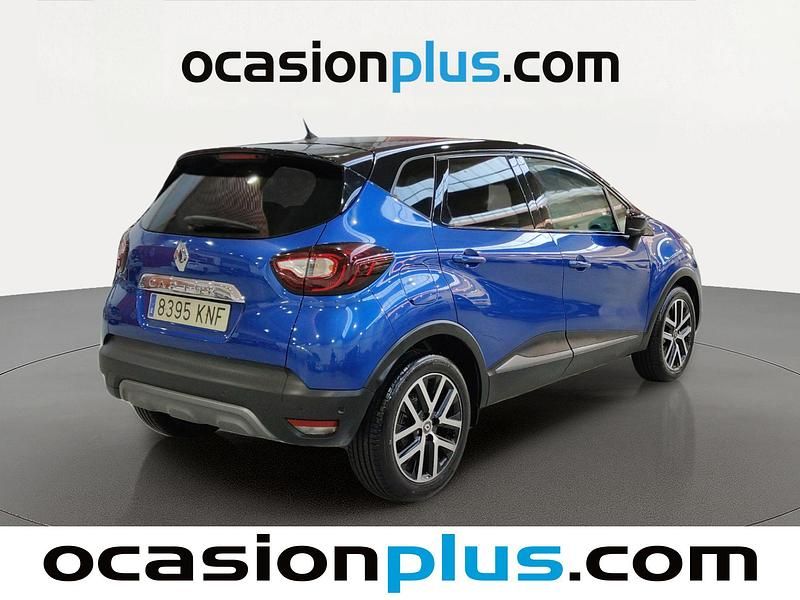 Usado Renault Captur Version S 120 CV (88 kW) 2018 Azul SUV