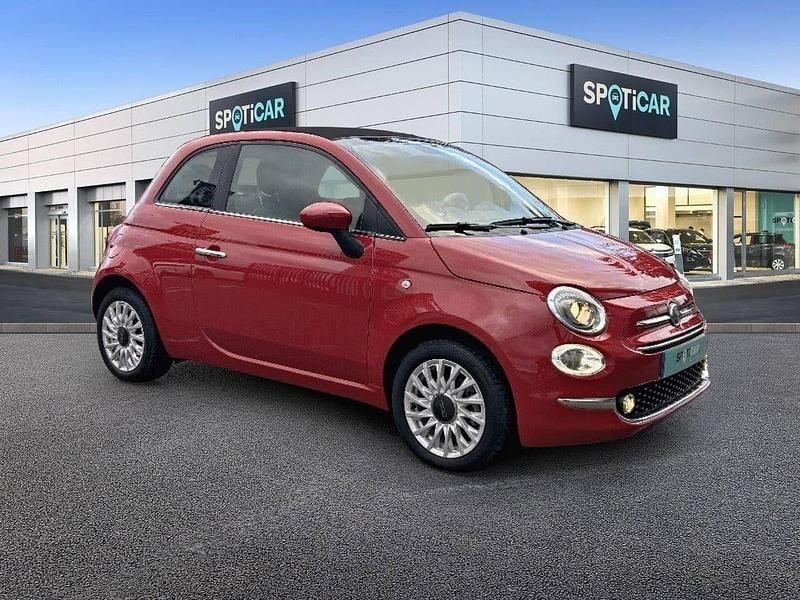 Usado Fiat 500C 70 CV (51 kW) 2024 Rojo Descapotable