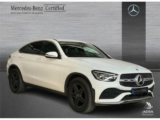 Usado Mercedes GLC200 AMG line 163 CV (119 kW) 2020 Blanco polar SUV
