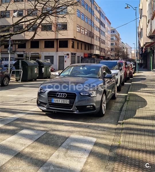 Usado Audi A5 Sportback Advanced 170 CV (125 kW) 2014 Gris / plata Utilitario