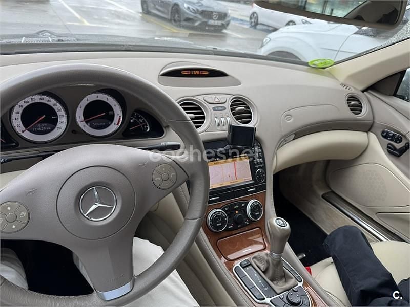 Usado Mercedes SL350 272 CV (200 kW) 2008 Negro Descapotable