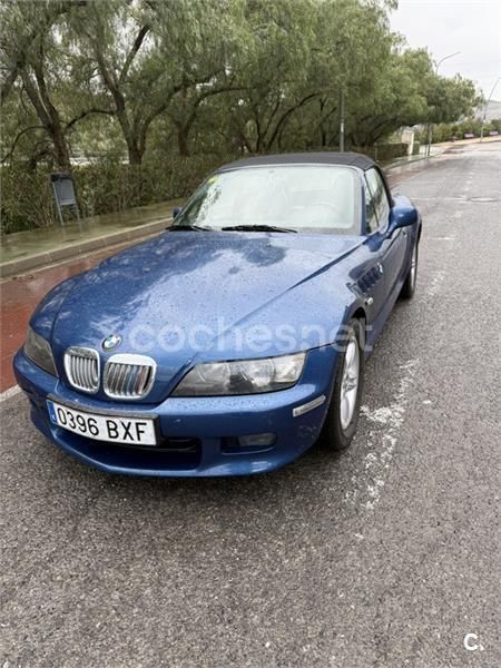 Azul Usado 2002 BMW Z3 Descapotable | 18.000 € (Precio justo) - Imagen 1/4