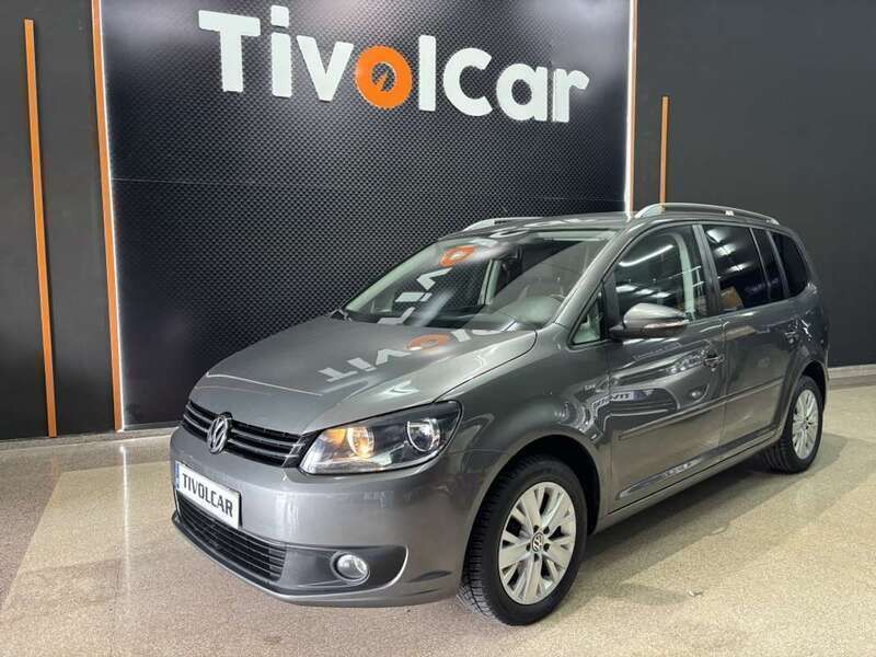 Gris Usado 2014 VW Touran Advance Monovolumen | 10.490 € (Precio justo) - Imagen 1/4