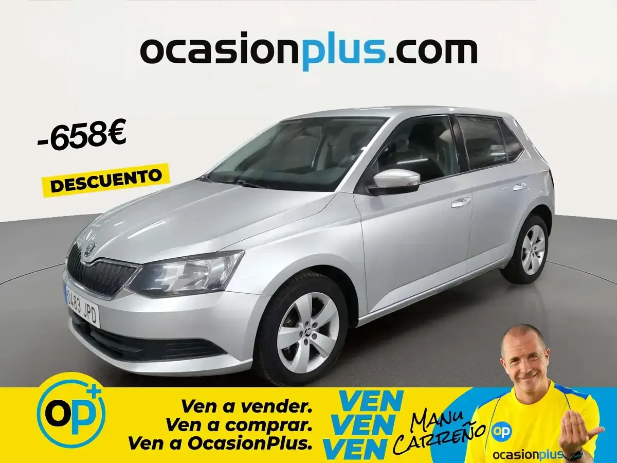 Brugt Skoda Fabia Ambition 75 HK (55 kW) 2016 Grå