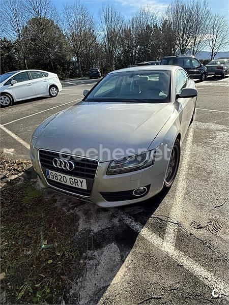 Usado Audi A5 180 CV (132 kW) 2009 Beige Coupe