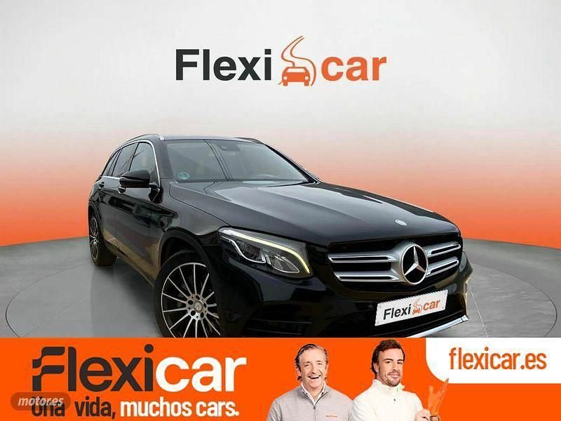 Usado Mercedes GLC220 170 CV (125 kW) 2016 Negro SUV
