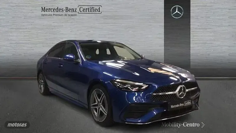 Usado Mercedes C200 204 CV (150 kW) 2022 Azul Berlina