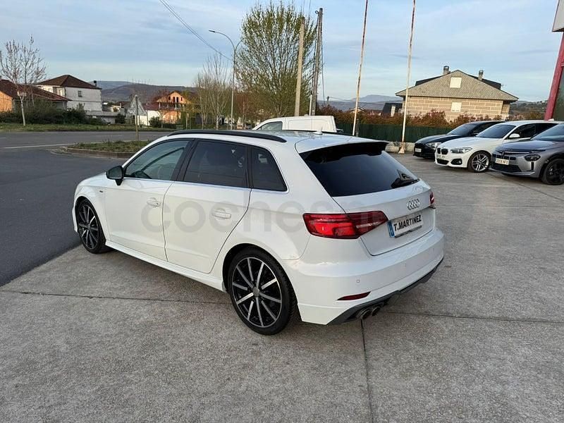 Usado Audi A3 S-Line 150 CV (110 kW) 2017 Blanco Berlina
