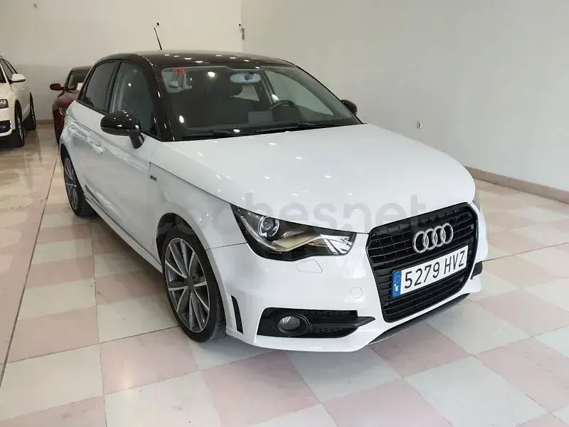 Usado Audi A1 Sportback Attraction 90 CV (66 kW) 2014 Blanco Utilitario