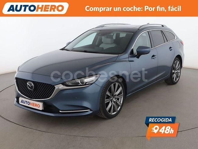 Azul Usado 2019 Mazda 6 Sky Familiar | 18.799 € (Buen precio) - Imagen 1/3