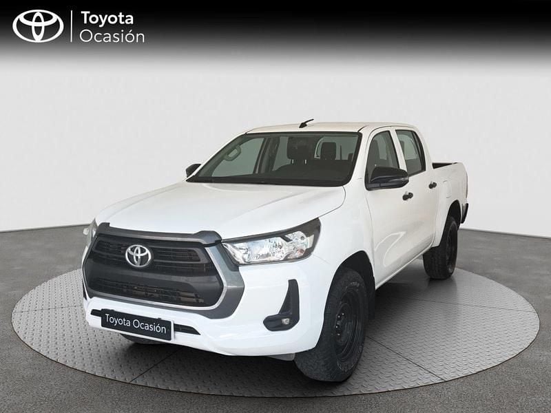 Blanco Usado 2021 Toyota HiLux Recogida | 28.450 € (Buen precio) - Imagen 1/4