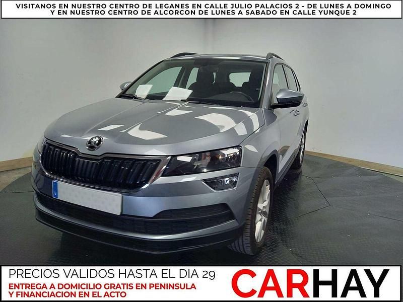 Gris Usado 2019 Skoda Karoq Ambition SUV | 17.890 € (Precio justo) - Imagen 1/4