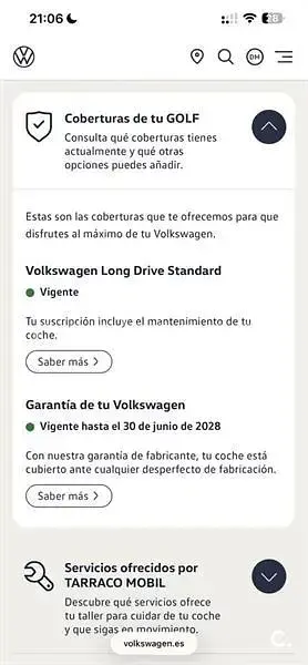 Usado VW Golf VII GTI 290 CV (213 kW) 2019 Gris / plata Berlina