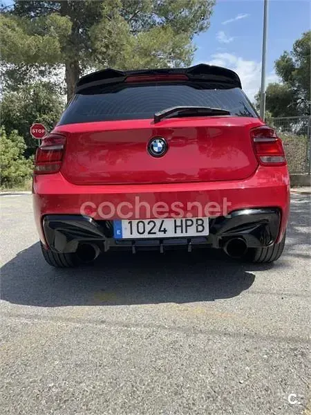 Usado BMW 116 136 CV (100 kW) 2013 Rojo Utilitario