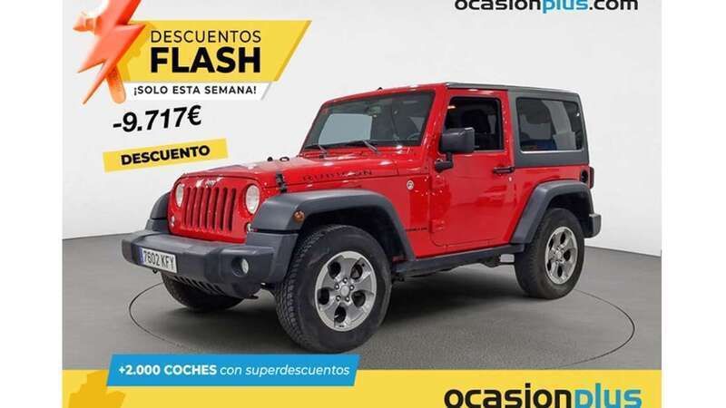 Rojo Usado 2017 Jeep Wrangler Rubicon SUV | 40.273 € (Precio justo) - Imagen 1/4