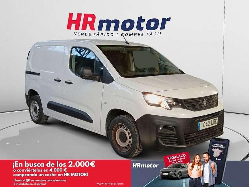 Blanco Usado 2021 Peugeot Partner Monovolumen | 11.490 € (Precio justo) - Imagen 1/4