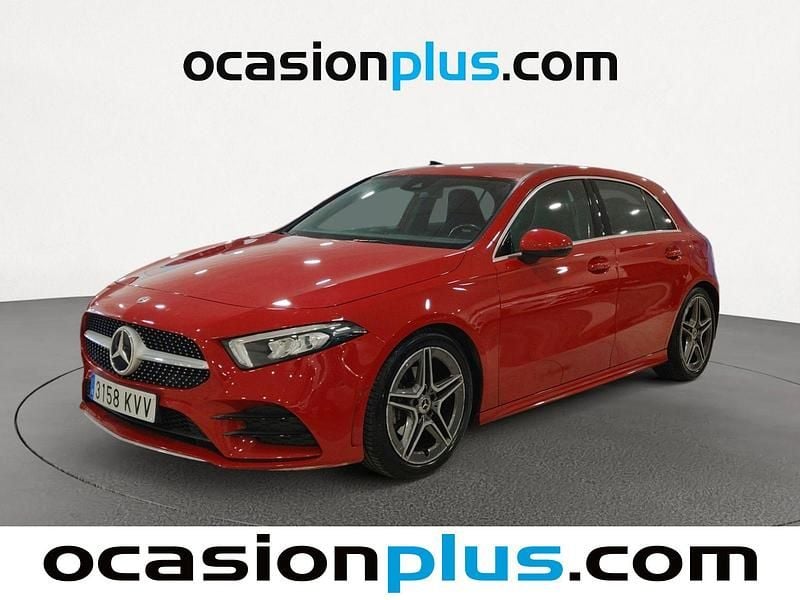 Rojo Usado 2019 Mercedes A180 AMG Utilitario | 20.319 € (Buen precio) - Imagen 1/4