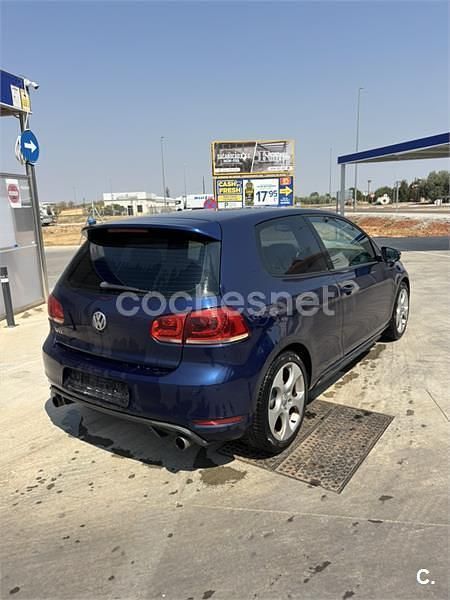 Usado VW Golf VII GTI 210 CV (154 kW) 2012 Azul Berlina