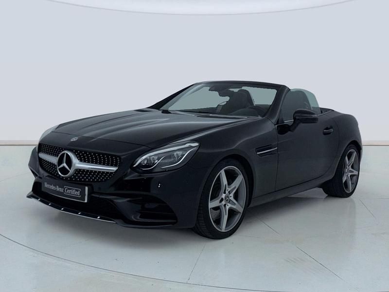 Usado Mercedes SLC200 184 CV (135 kW) 2019 Negro Descapotable
