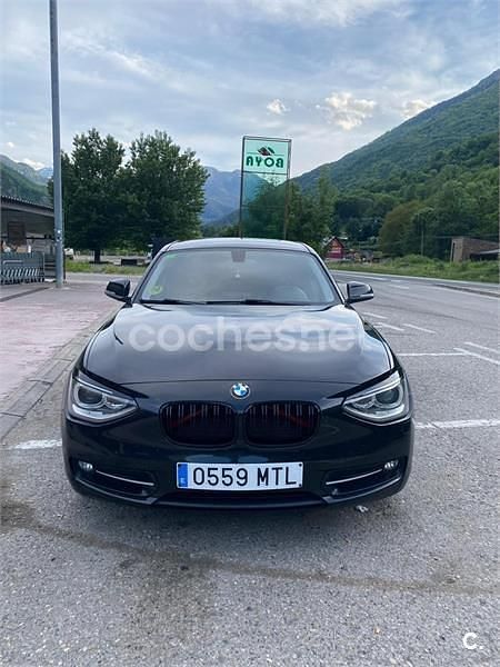 Negro Usado 2014 BMW 116 Efficient Dynamics Utilitario | 8500 € (Buen precio) - Imagen 1/4