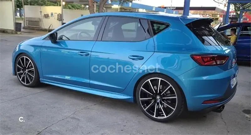 Usado Seat Leon CUPRA 290 CV (213 kW) 2016 Azul Berlina