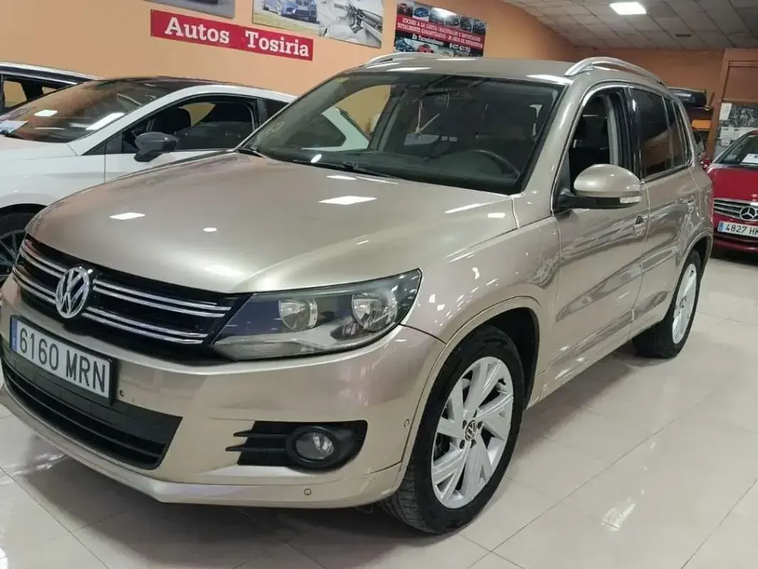Usado VW Tiguan 110 CV (80 kW) 2014 Beige SUV