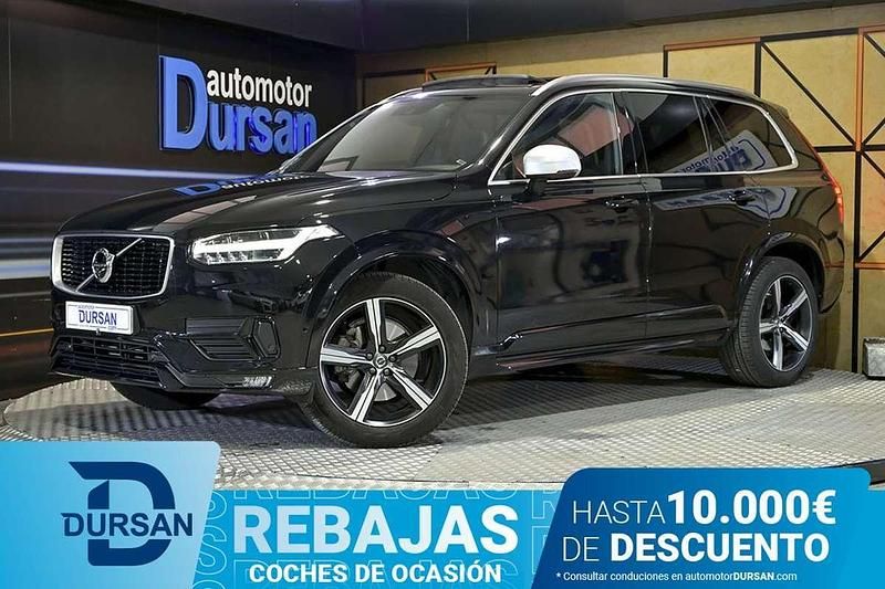 Negro Usado 2017 Volvo XC90 R-Design SUV | 35.990 € - Imagen 1/4