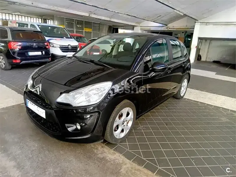 Usado Citroën C3 75 CV (55 kW) 2010 Negro Berlina