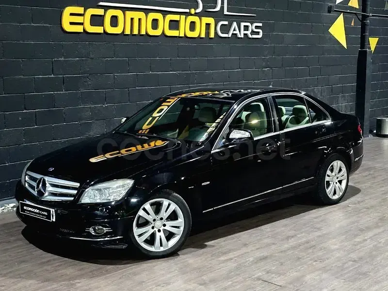 Usado Mercedes C320 Elegance 224 CV (164 kW) 2008 Negro Berlina
