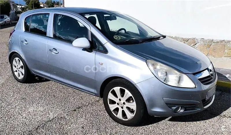 Usado Opel Corsa Cosmo 75 CV (55 kW) 2008 Azul Utilitario