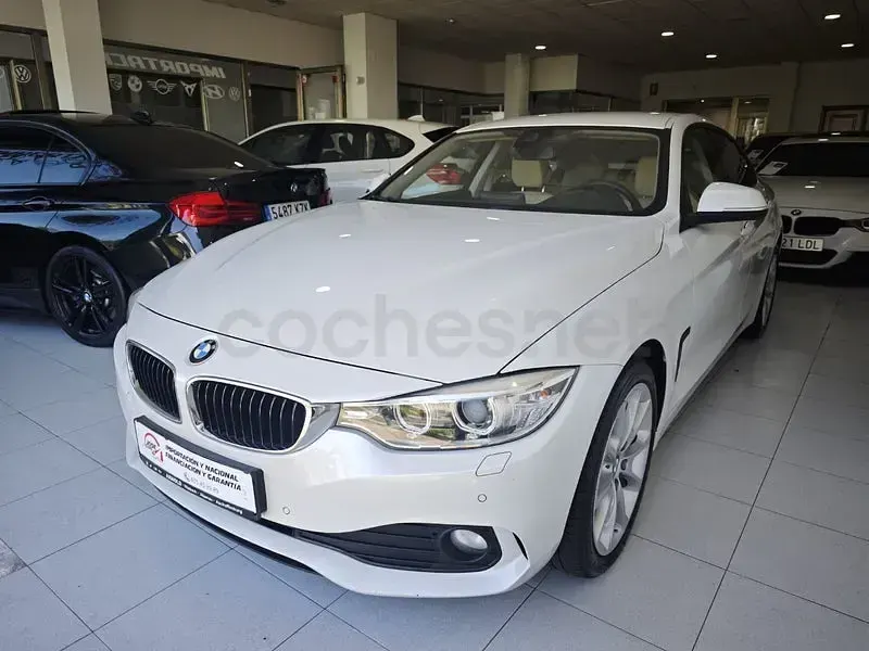 Usado BMW 420 184 CV (135 kW) 2014 Blanco Coupe