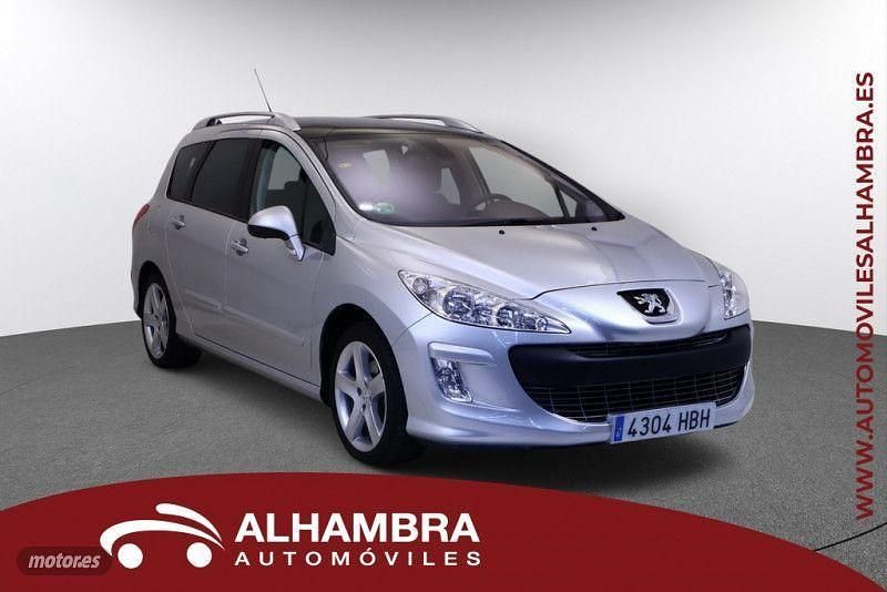 Usado Peugeot 308 SW Active 156 CV (114 kW) 2011 Gris / plata Familiar