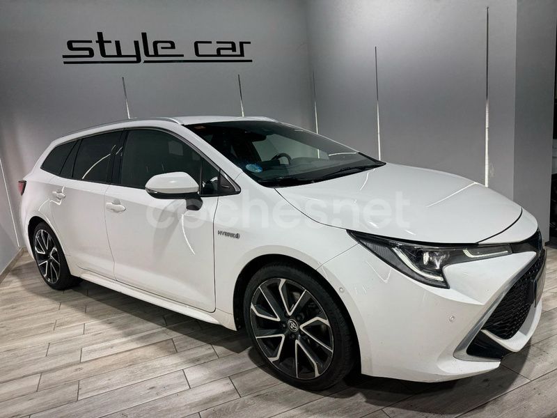Blanco Usado 2021 Toyota Corolla Advance Familiar | 17.950 € (Buen precio) - Imagen 1/4