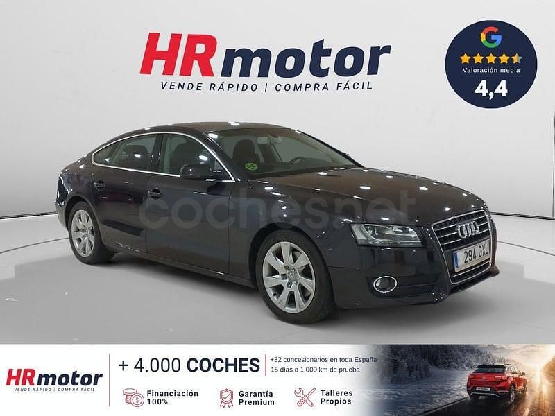 Usado Audi A5 Sportback 170 CV (125 kW) 2010 Negro Utilitario