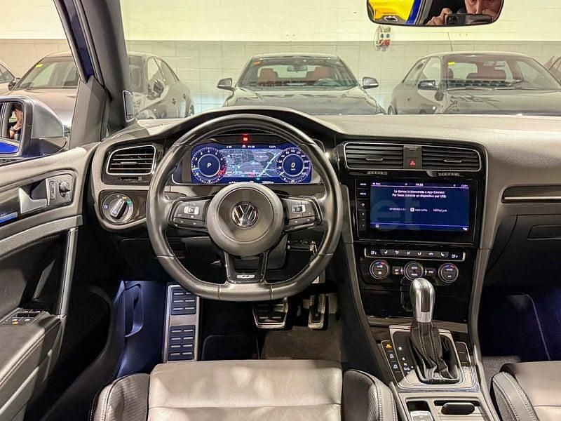 Usado VW Golf VII R 300 CV (220 kW) 2019 Azul Berlina