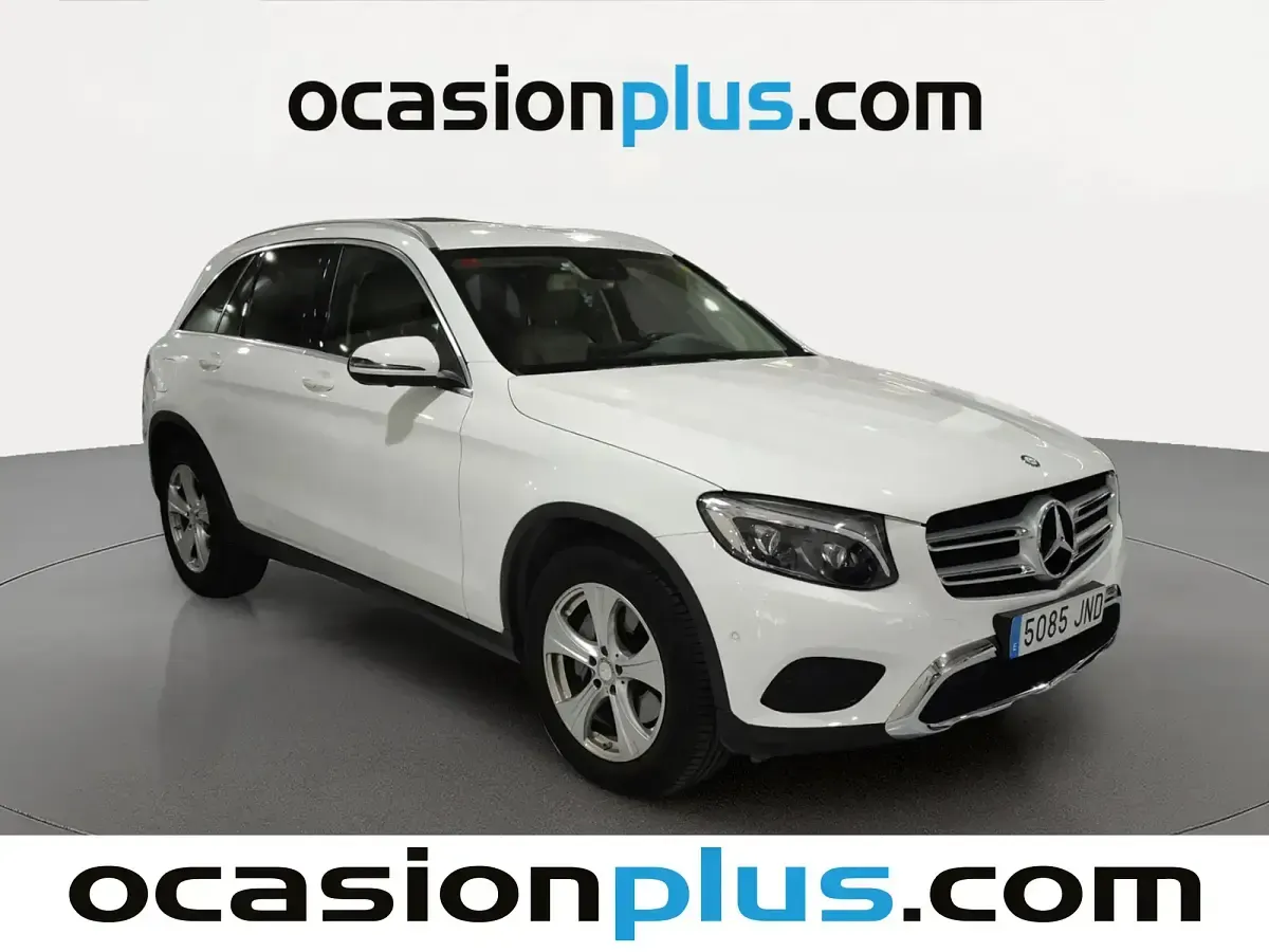 Usado Mercedes GLC220 170 CV (125 kW) 2016 Blanco SUV