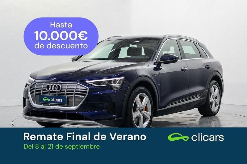 Gris Usado 2022 Audi e-tron Advanced SUV | 33.990 € (Precio justo) - Imagen 1/4