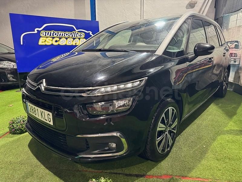Usado Citroën Grand C4 Picasso Feel 120 CV (88 kW) 2018 Negro Monovolumen